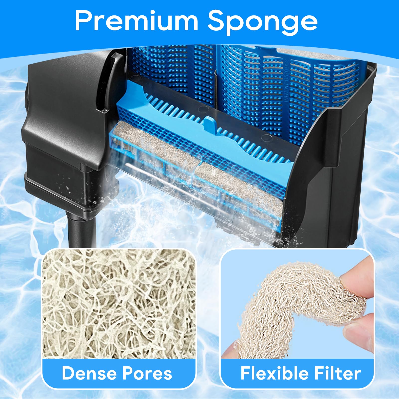 Cunina cut-to-fit pad pre-cut for easy installation