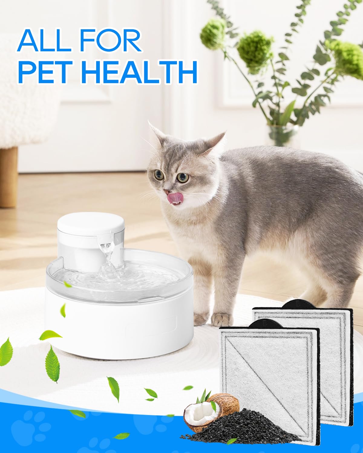 Cunina 6-pack filters sealed individually to maintain freshness and filtration quality