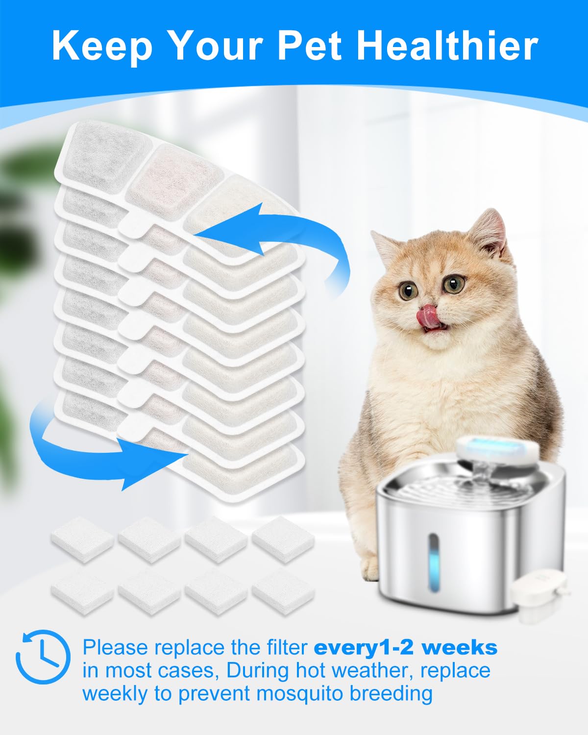 Cunina packaging quality with individual packaging preserving filter freshness