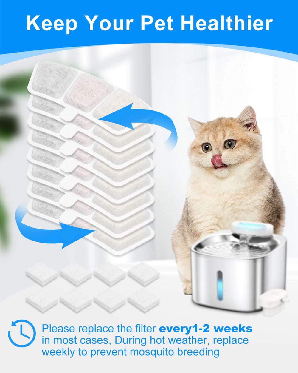 Cunina packaging quality with individual packaging preserving filter freshness