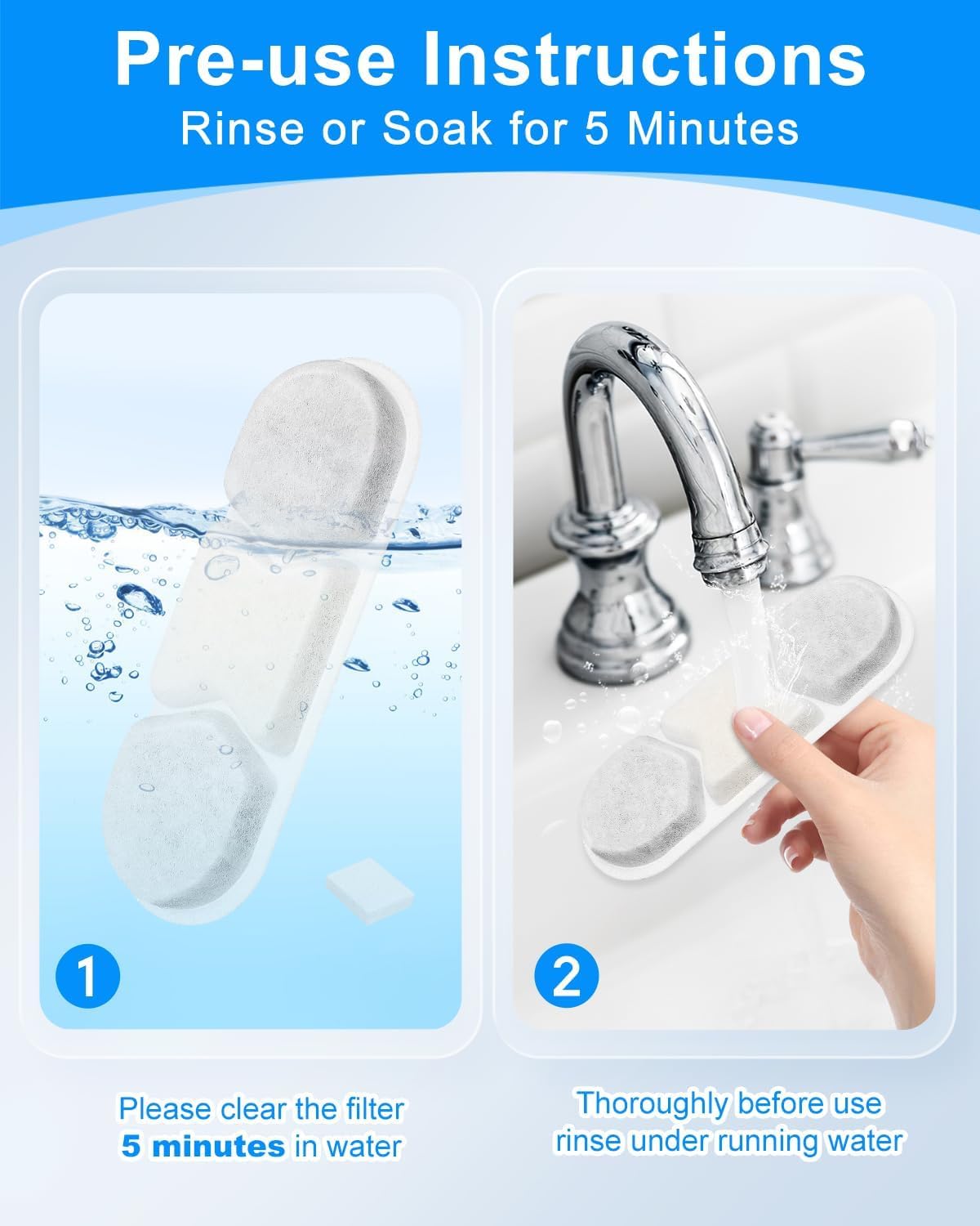 Cunina soak and rinse before use for proper prep.