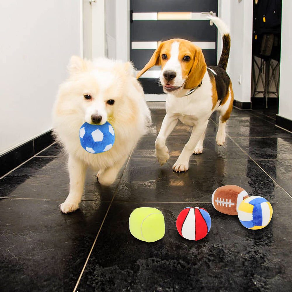 Cuperay interactive dog balls small-dog size keeps play appropriate and comfortable.
