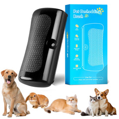Cupofpet Groomingpro Deshedding Brush 2.0 front view reduces loose fur during grooming.