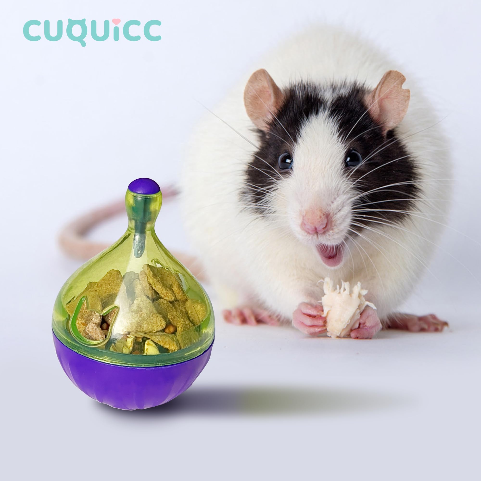 CUQUICC rat puzzle promoting cage interaction and natural activity.