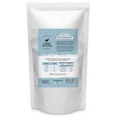 CURE FOR THE CRAVE Canine Cravers, pez de lago salvaje, secado al aire, premio simple para perros.