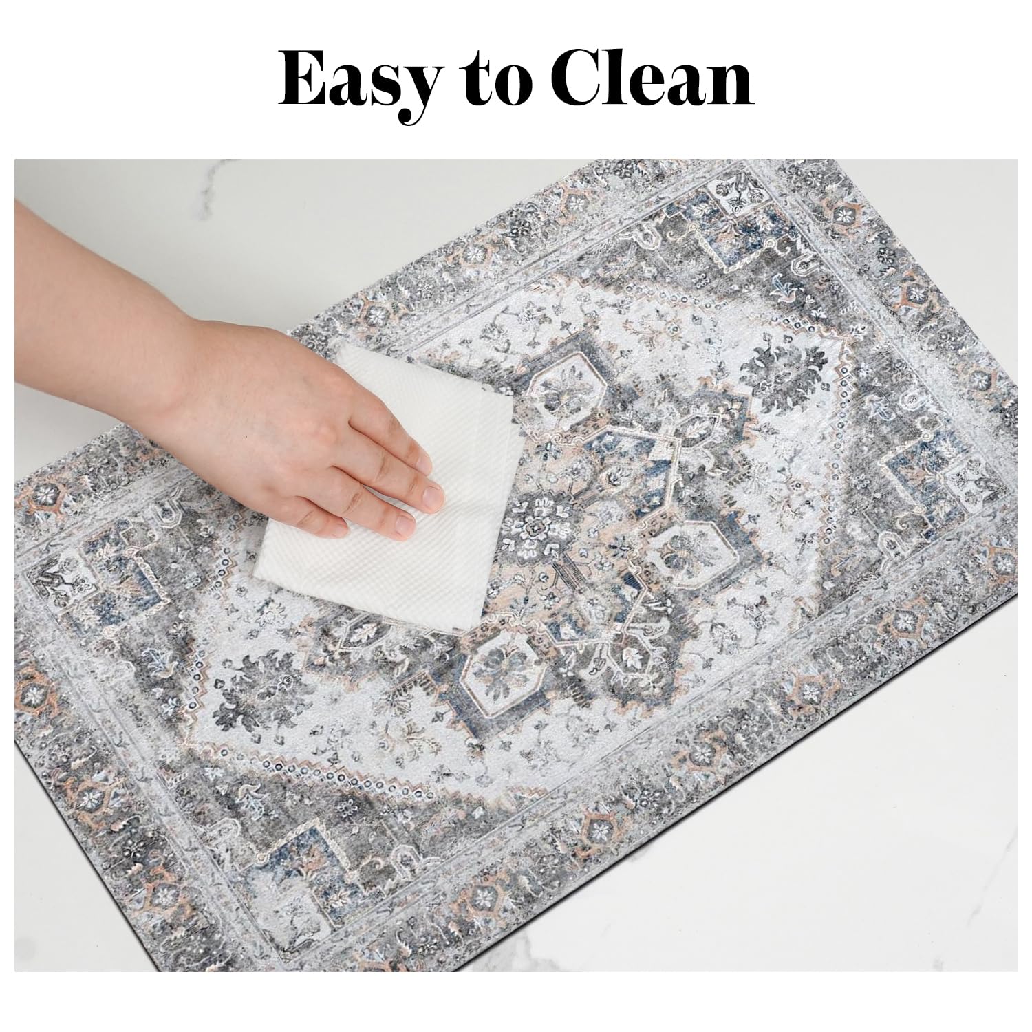 Cuslnox cat mat multipurpose surface for litter or feeding.