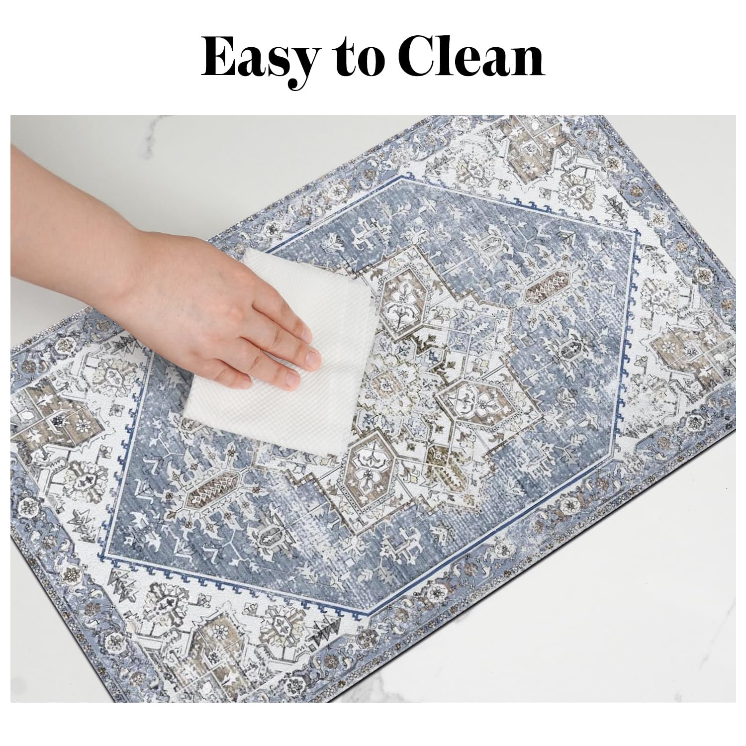 Cuslnox dog food mat pet-friendly design suitable for dogs and cats.