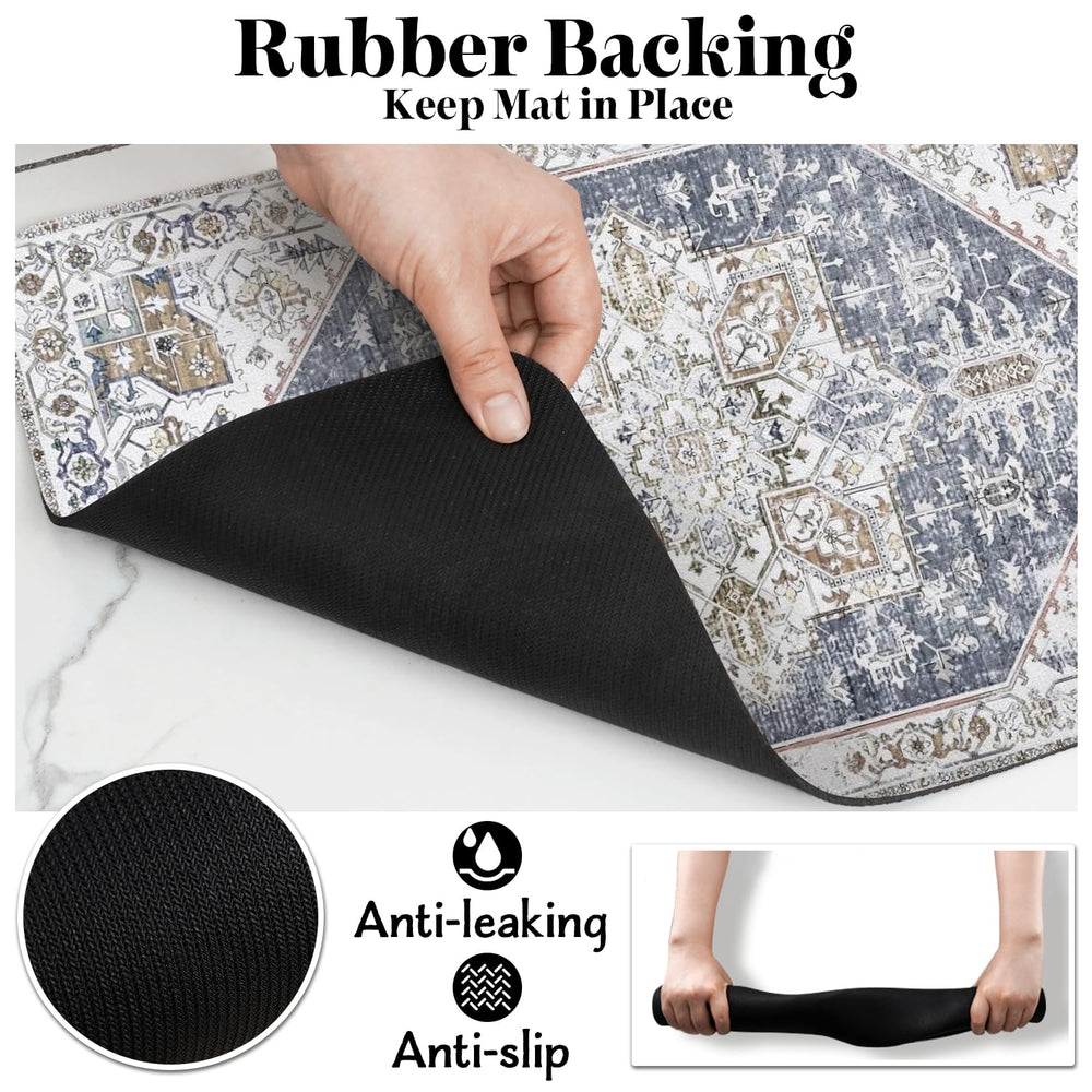 Cuslnox boho style eco-friendly mat complements home decor