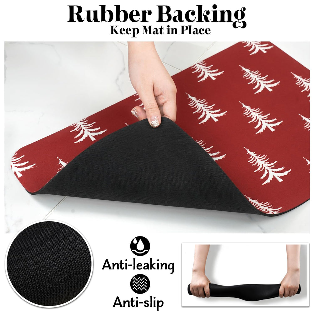 Cuslnox universal pet mat under feeders and water stations.