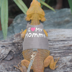 CUSOZWO Bearded Dragon Harness soft material ensures pet skin stays comfortable during wear.