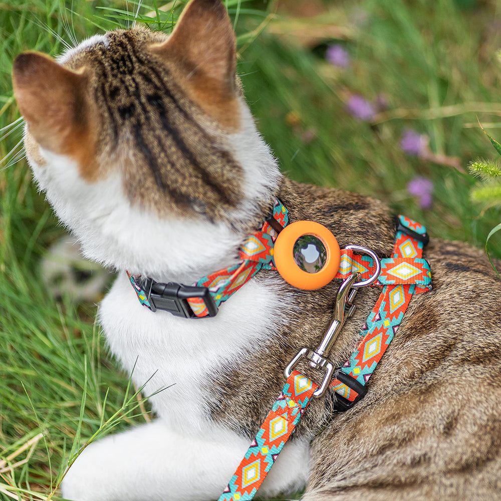 CUSOZWO adjustable size chart emphasizes fit for various cats.