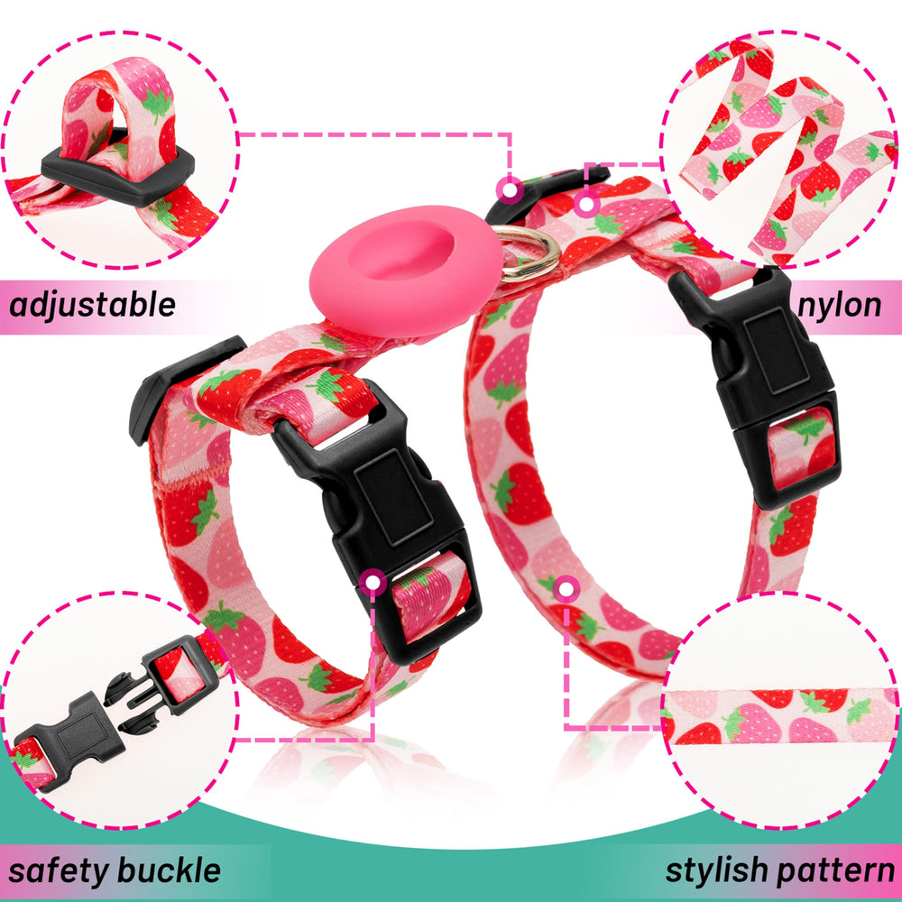 CUSOZWO cat leash 59-inch nylon offers long, relaxed walking control.