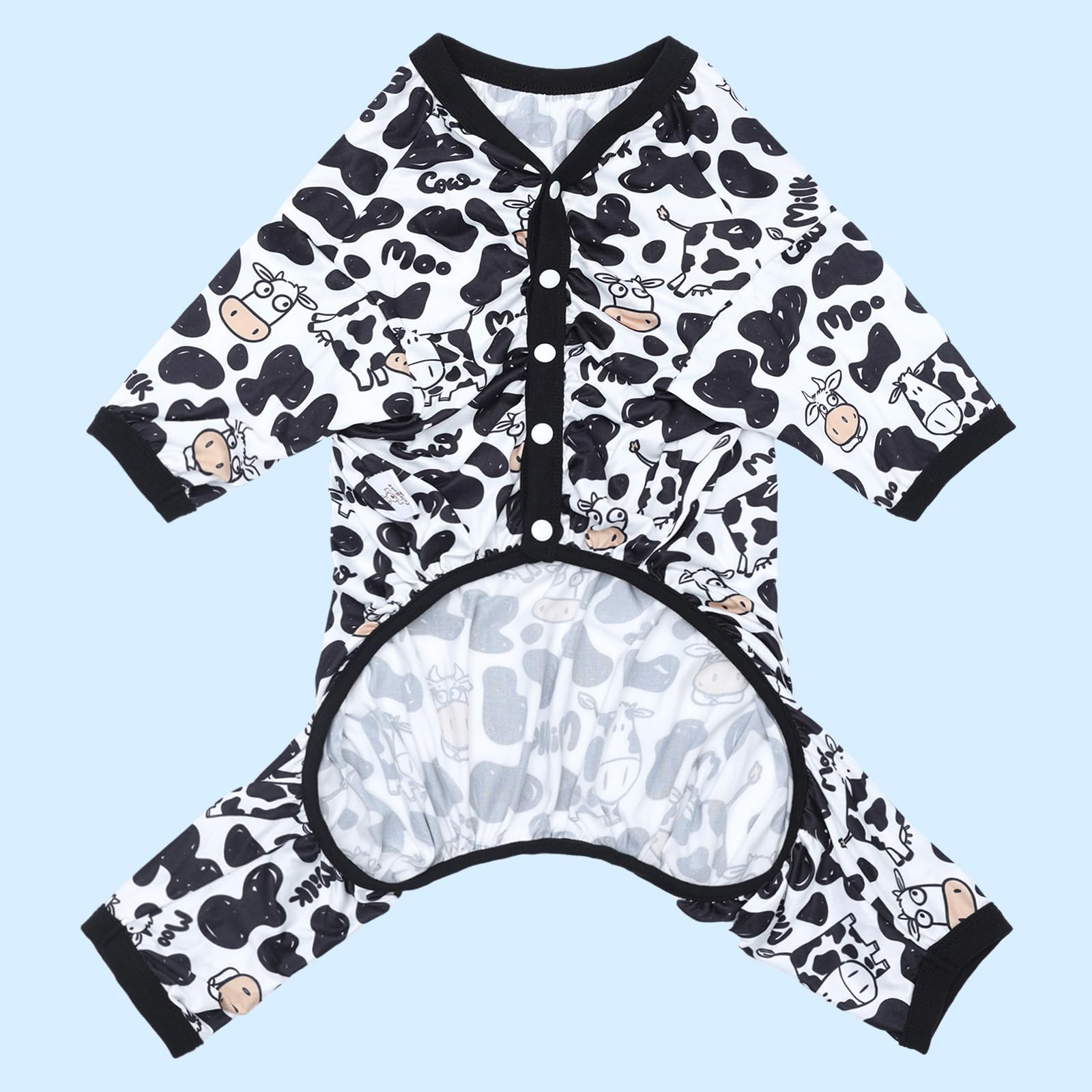 CuteBone post-surgery suit back view with full-body coverage and secure fit