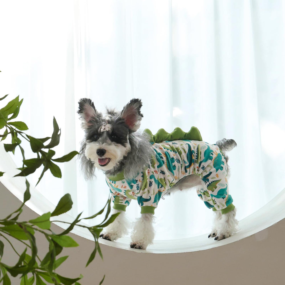 CuteBone Dinosaur Costume Dog Pajamas easy-care design for simple washing