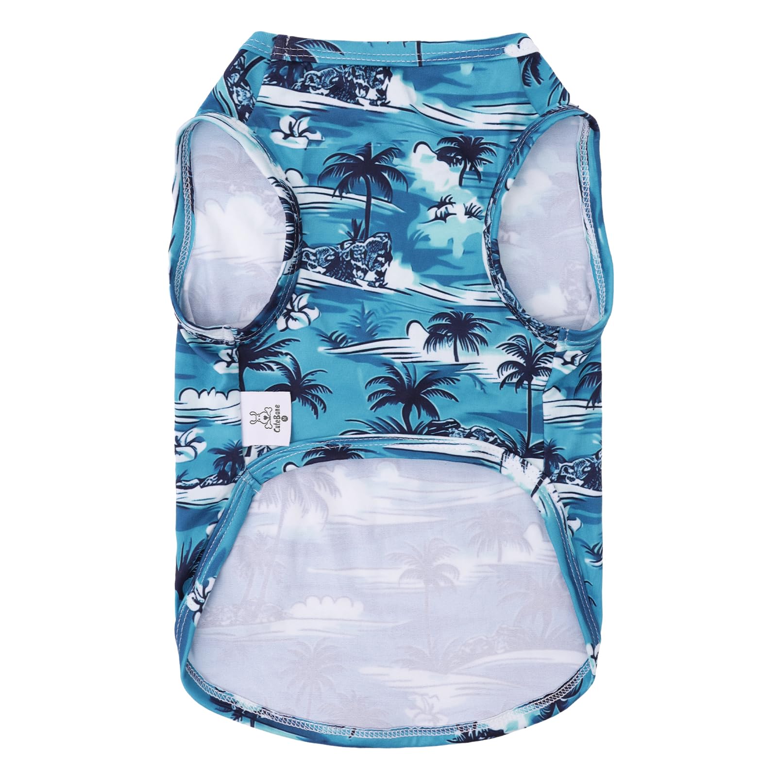 CuteBone dog shirts soft fabric closeup, highlighting stretch and skin-friendly feel.