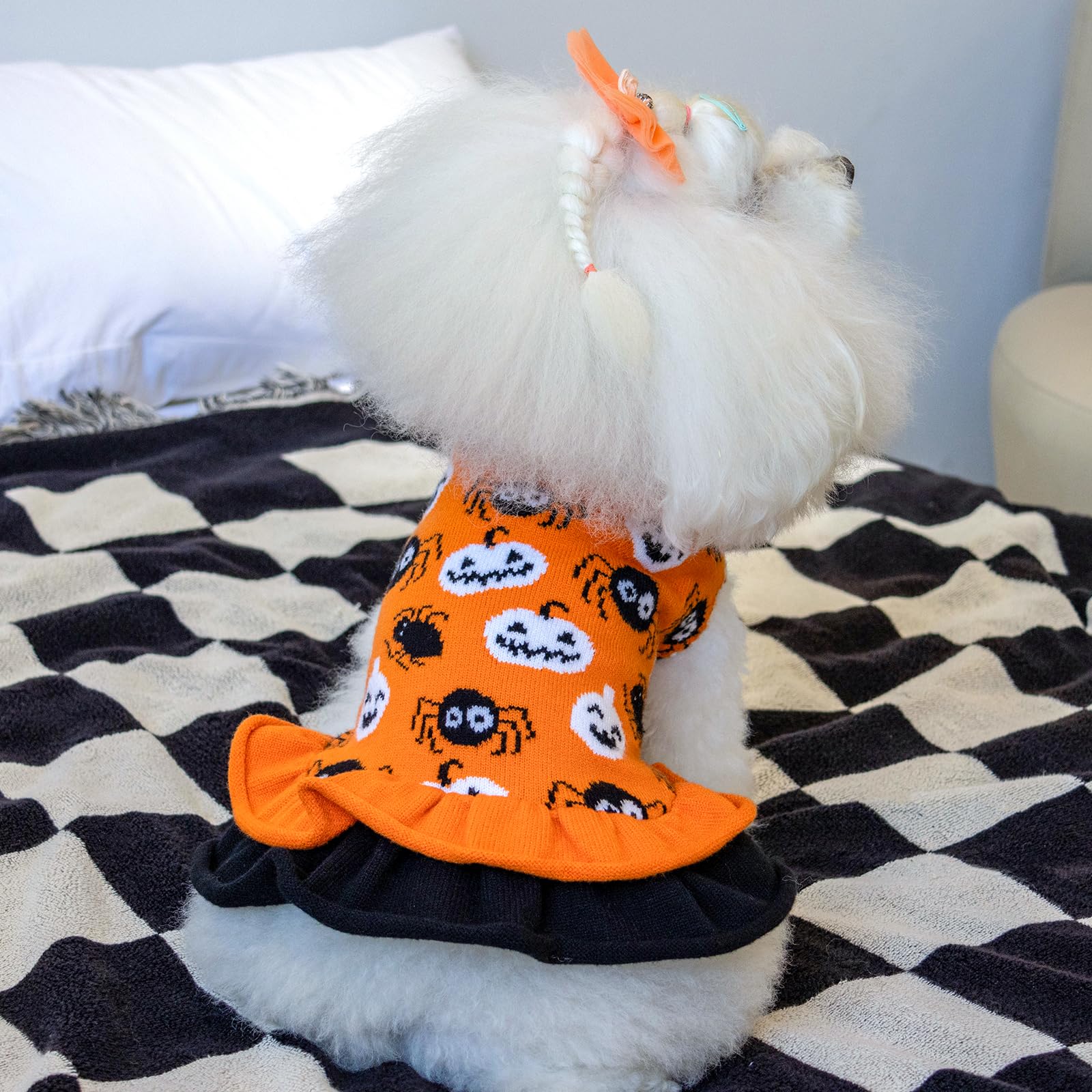 CuteBone high-collar design protects the neck on cold days