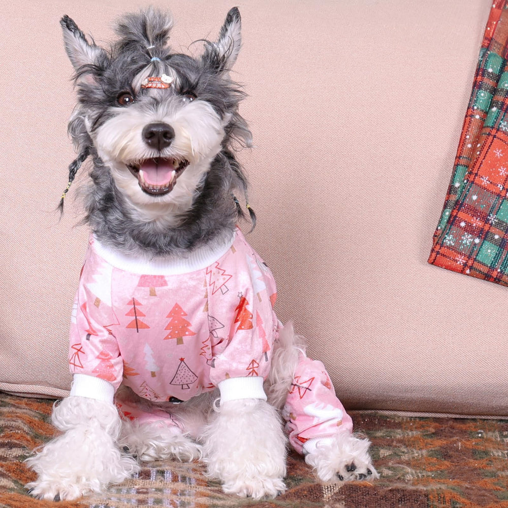 CuteBone fleece dog pajamas ideal for sleep time and relaxation