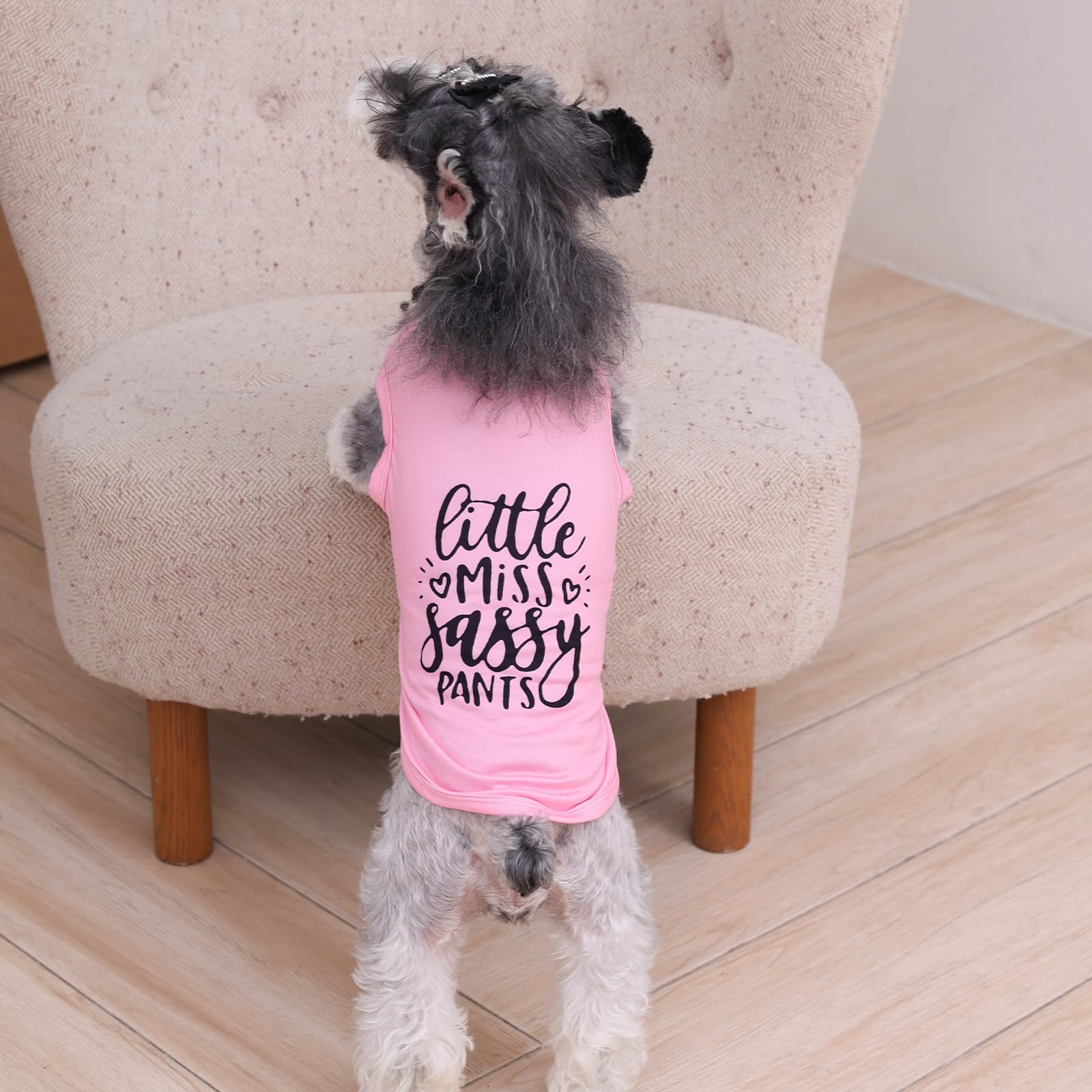 CuteBone soft dog shirt pink side view emphasizes breathable fabric for all-day wear.