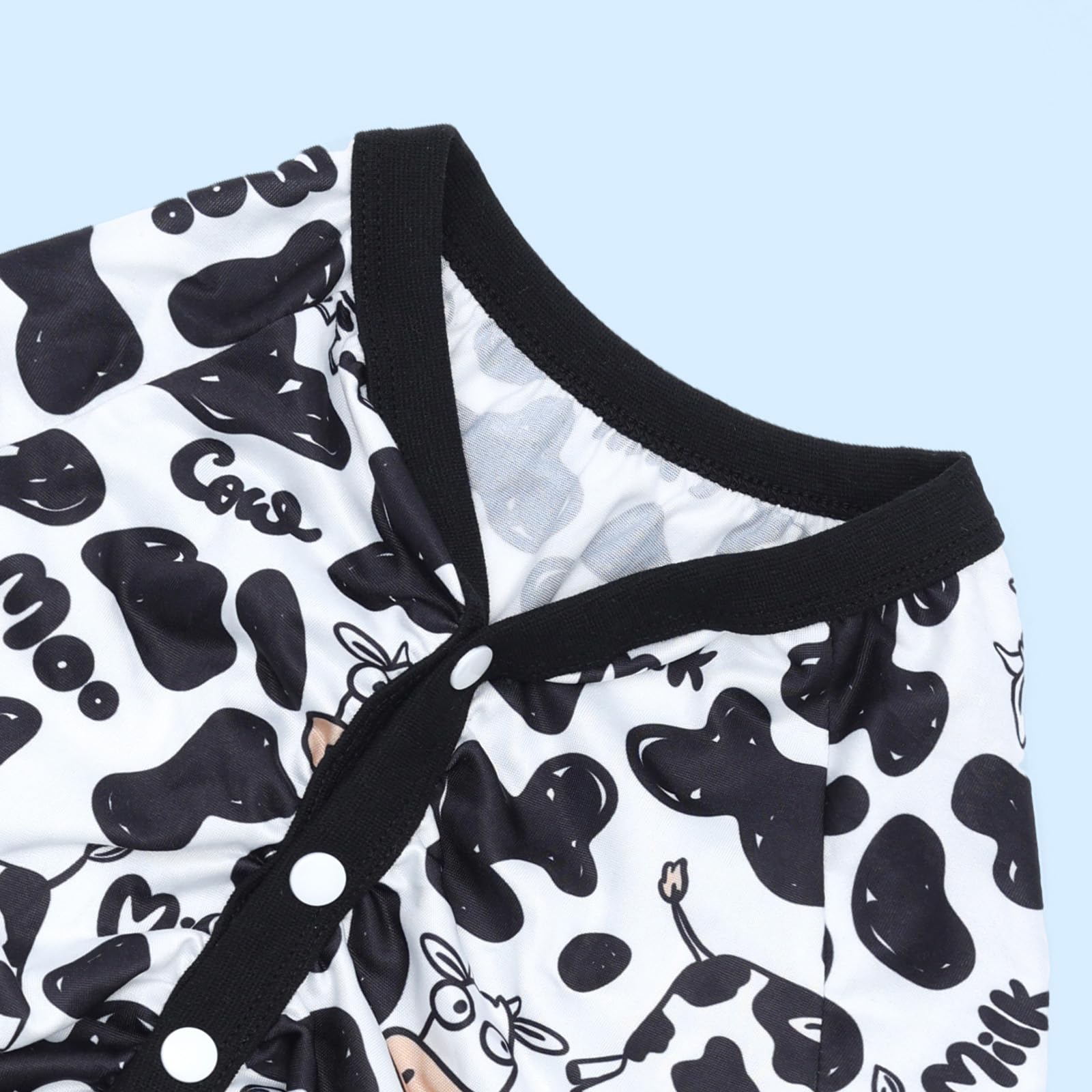CuteBone stretchy dog pajamas close-up of elastic waist for snug comfort
