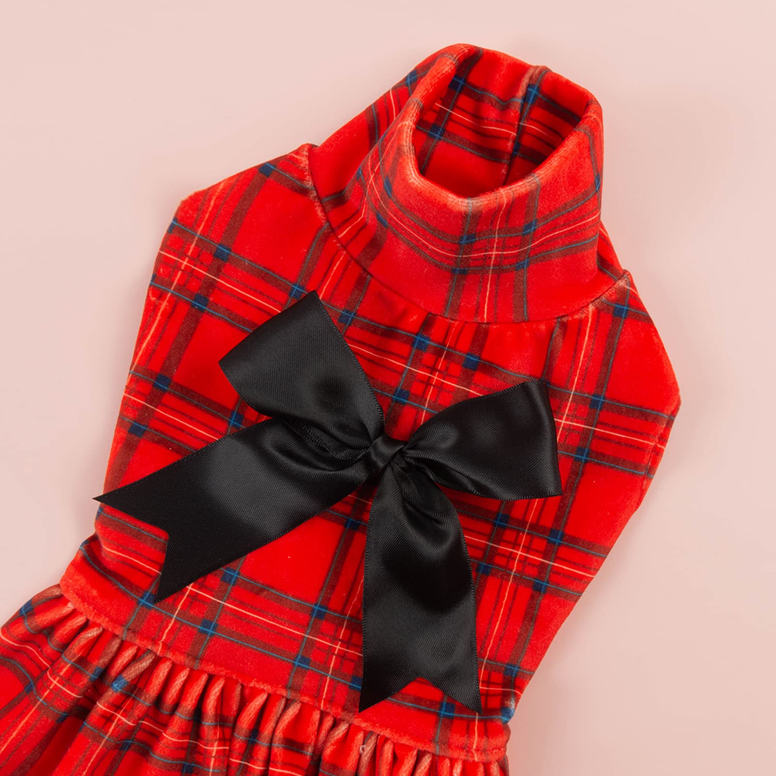 CuteBone velvet dress pullover design ideal for quick dressing and on-the-go wear.