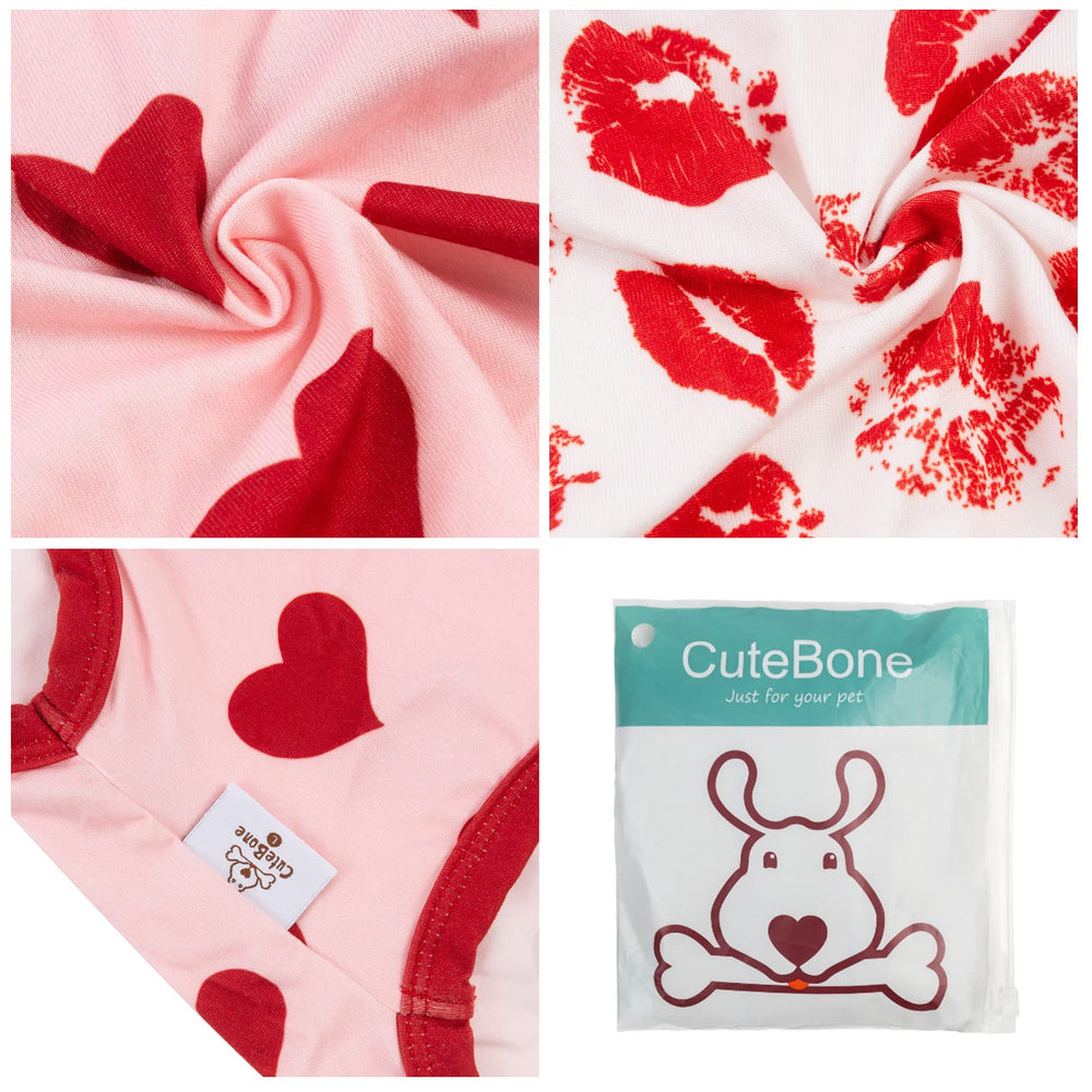 CuteBone Valentine striped shirt ideal for photo-ready moments