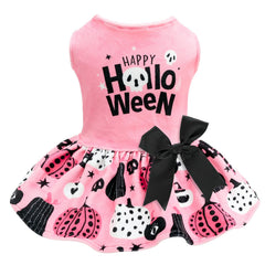 CuteBone velvet dog dress back bow highlights charming style for everyday adventures.