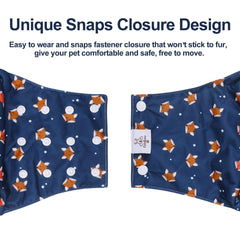 CuteBone adjustable-closure close-up demonstrates secure fit for dogs of all sizes.