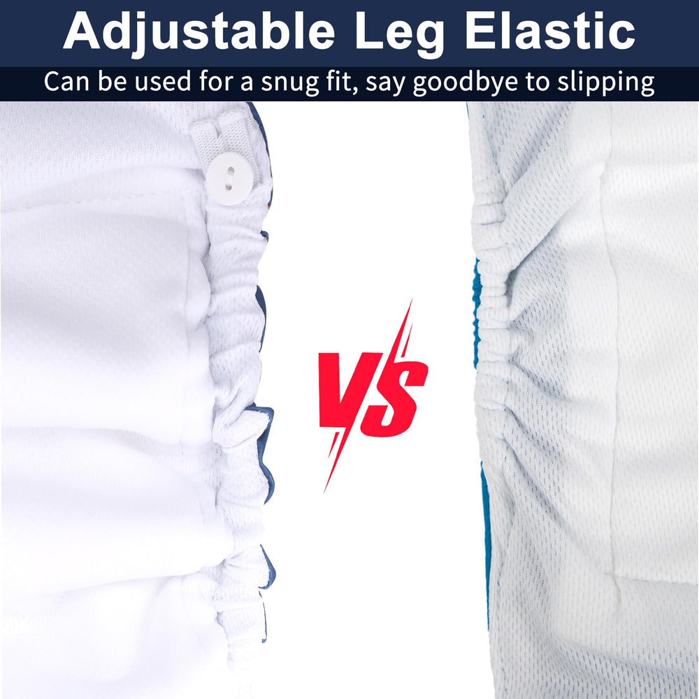 CuteBone multi-layer absorbency close-up emphasizes leak protection.