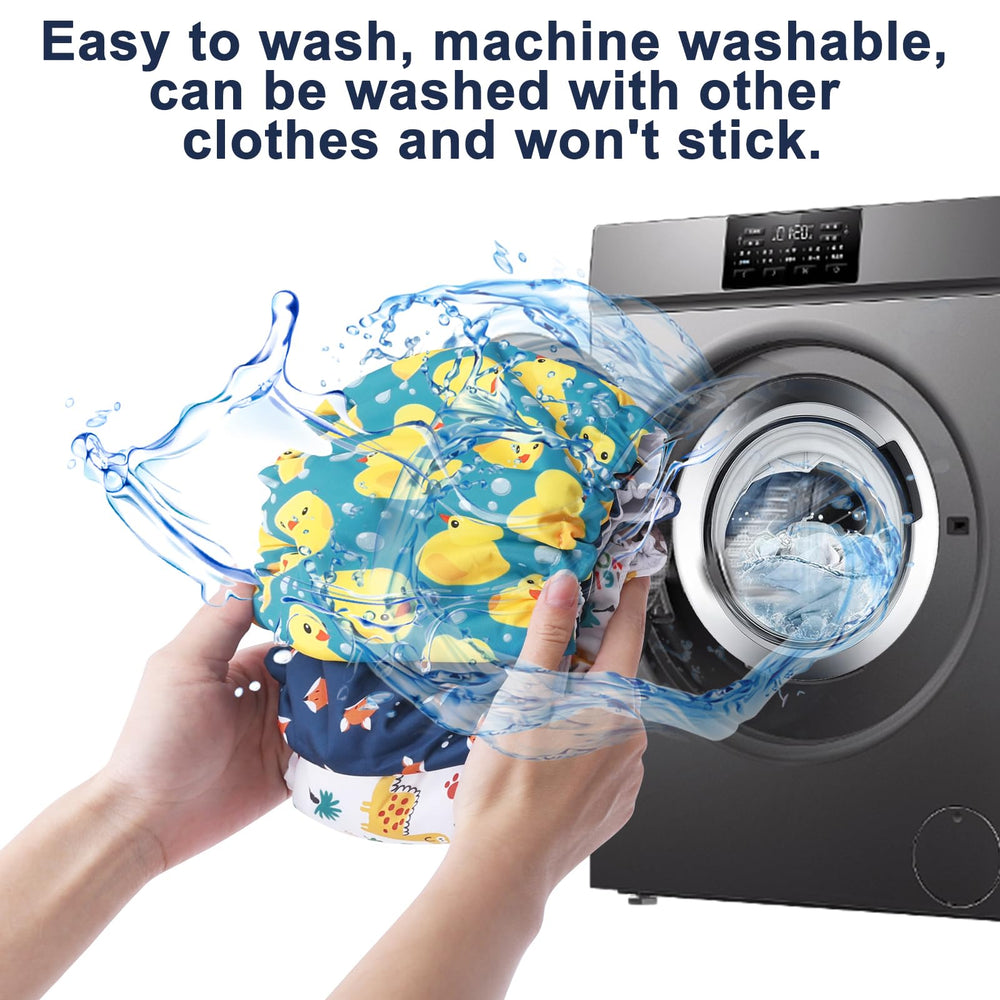 CuteBone machine-washable fabric close-up under washing action.