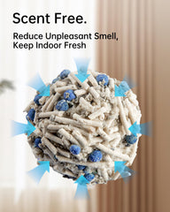 Cutepol clumping action shows quick, firm clumps with minimal tracking