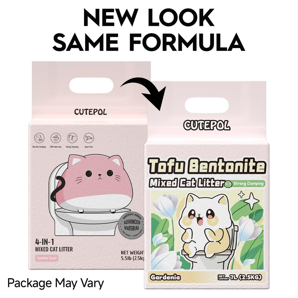 CUTEPOL strong-clumping-water-absorption highlights rapid clumps and easy cleanup.