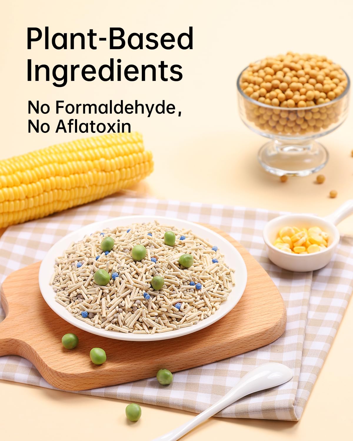 Cutepol vacuum-packed packaging keeps litter dry and easy to store