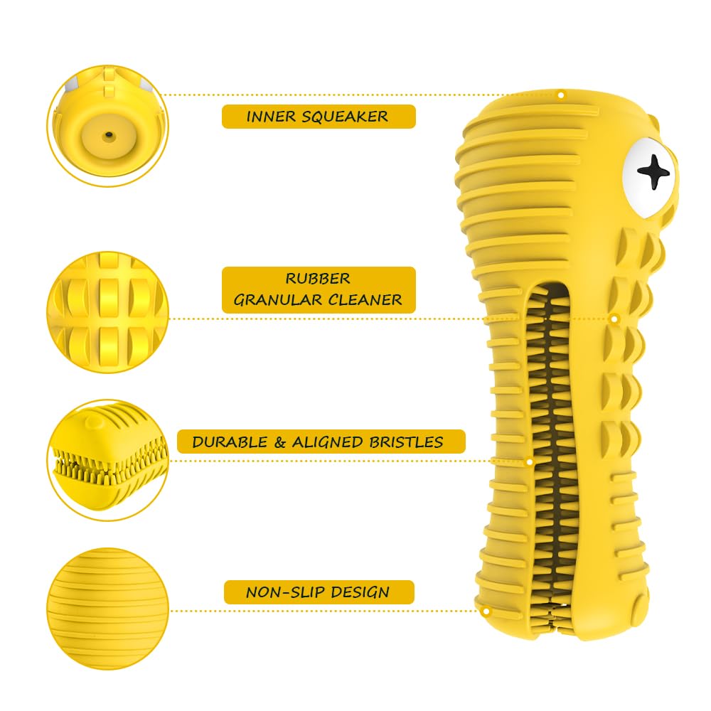Cutiful gator chew toy featuring a peanut butter-friendly cavity for treats