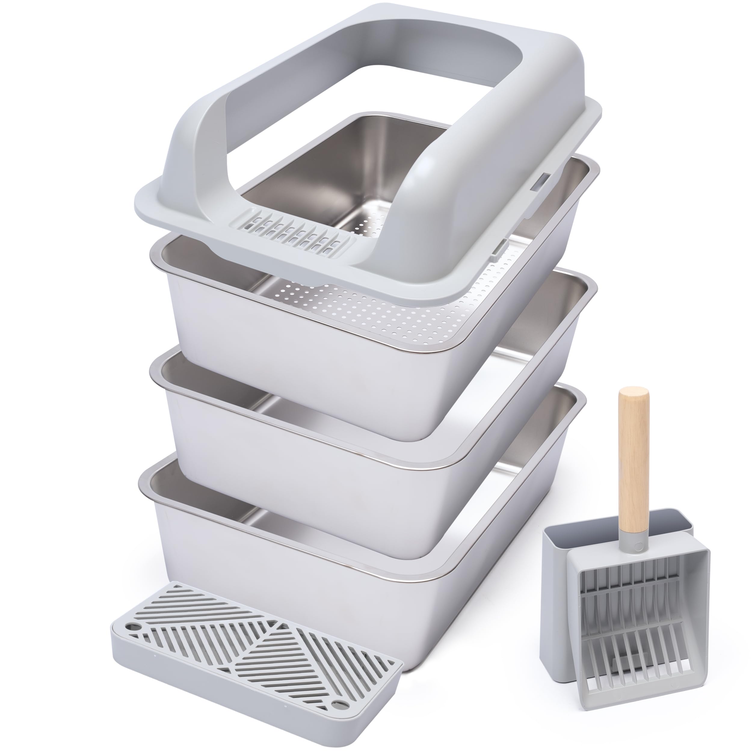 CVG GOODS XL 6-inch shell containment reduces splash and tracking.