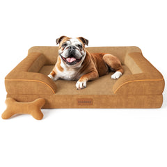 CWAWZ large orthopedic foam bed front view highlighting joint support.
