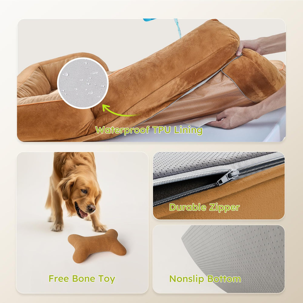 CWAWZ memory foam layer cushions joints and relaxes muscles.