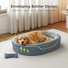 CWAWZ XL bed featuring gel-memory-foam for cooling comfort