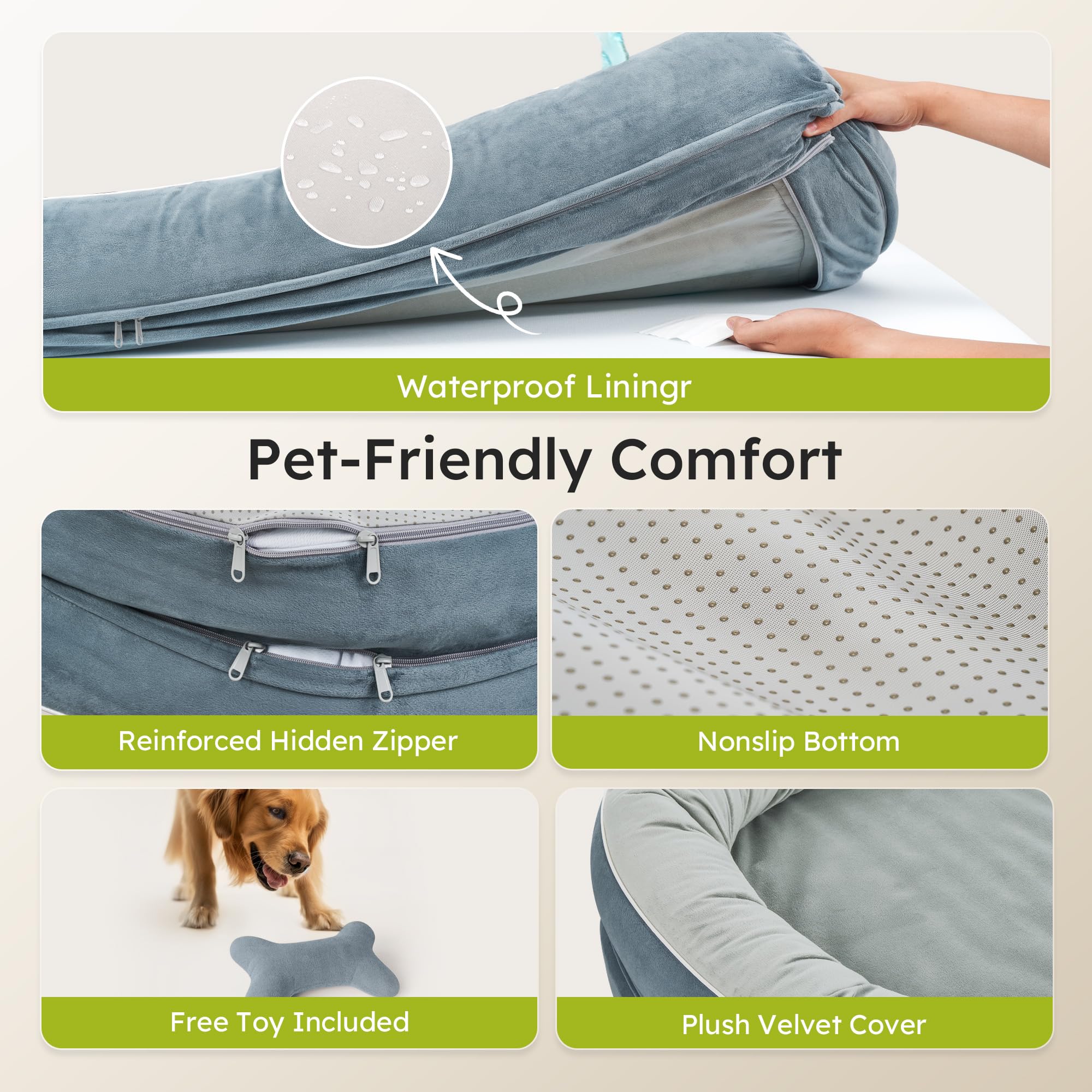 CWAWZ XL removable cover and washable design for easy cleaning