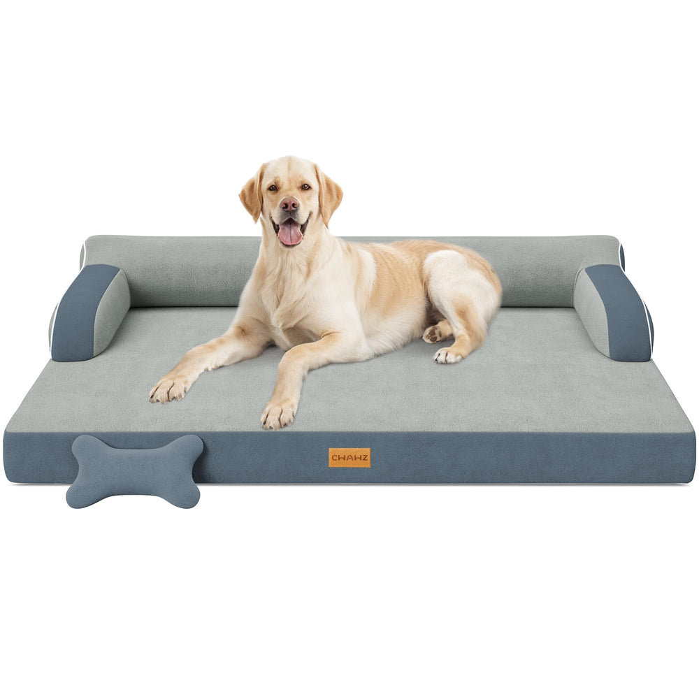 CWAWZ XL Plus orthopedic foam close-up highlighting supportive egg-crate layer for comfortable rest