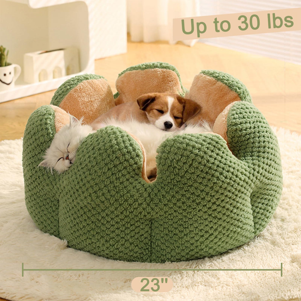CWV Cute Cat Beds 23-inch diameter offers ample room for small pets