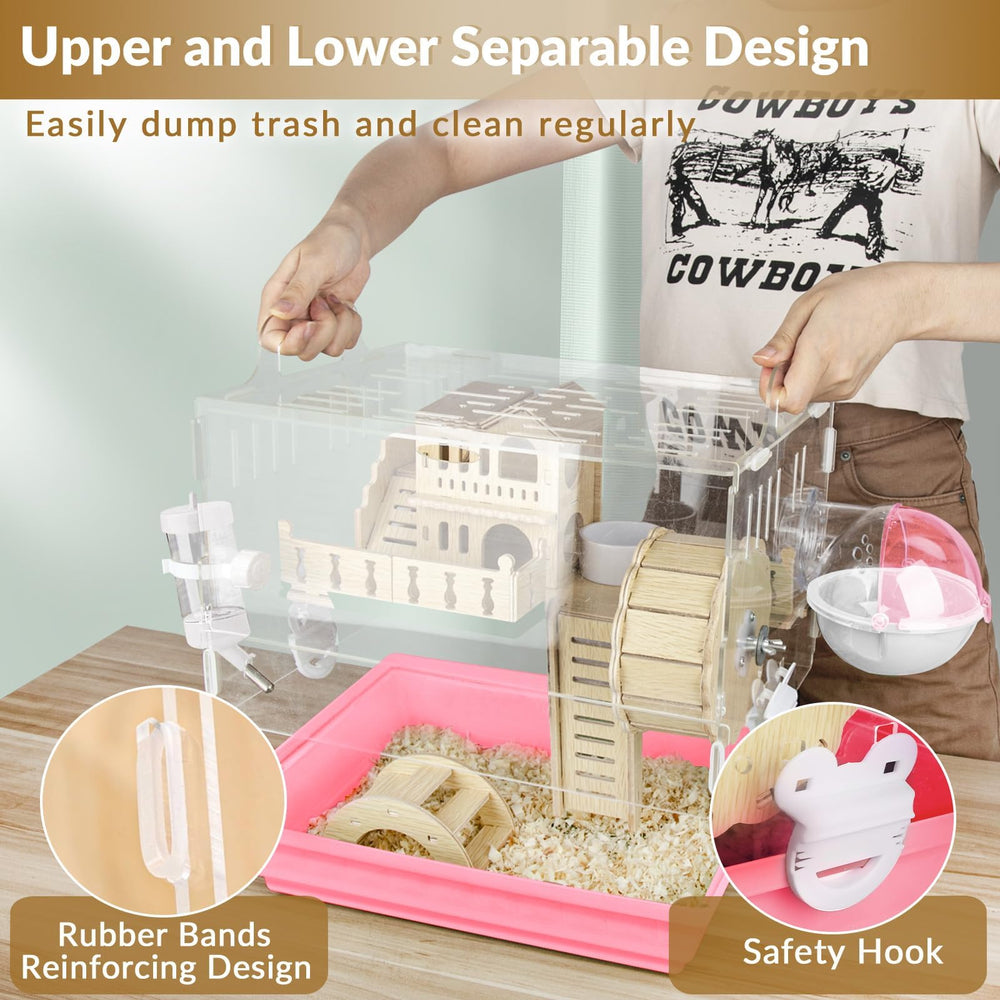 Cycodo dust sand bath container promotes natural grooming and tactile play.