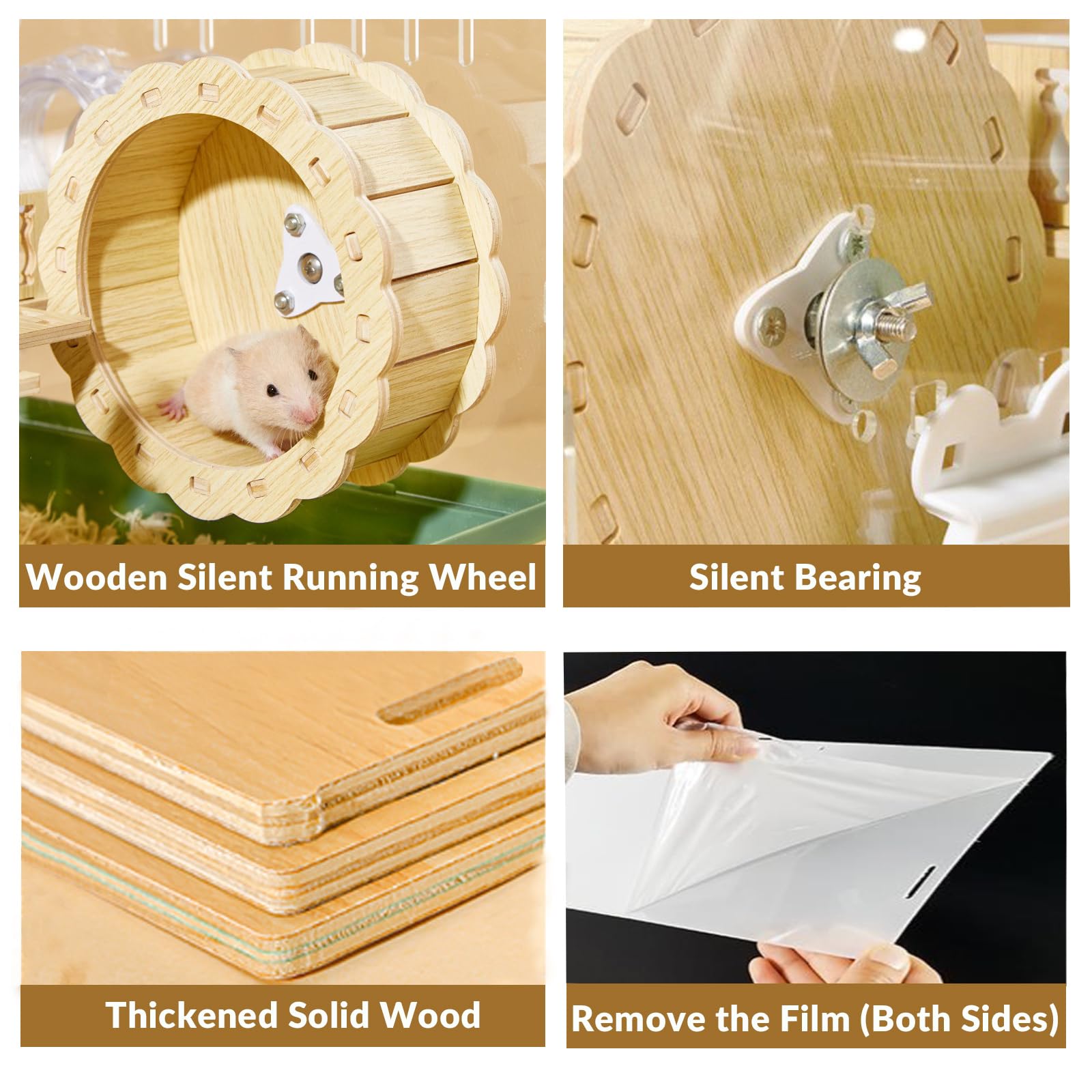 Cycodo see-through acrylic sides provide airflow and nonstop pet visibility.