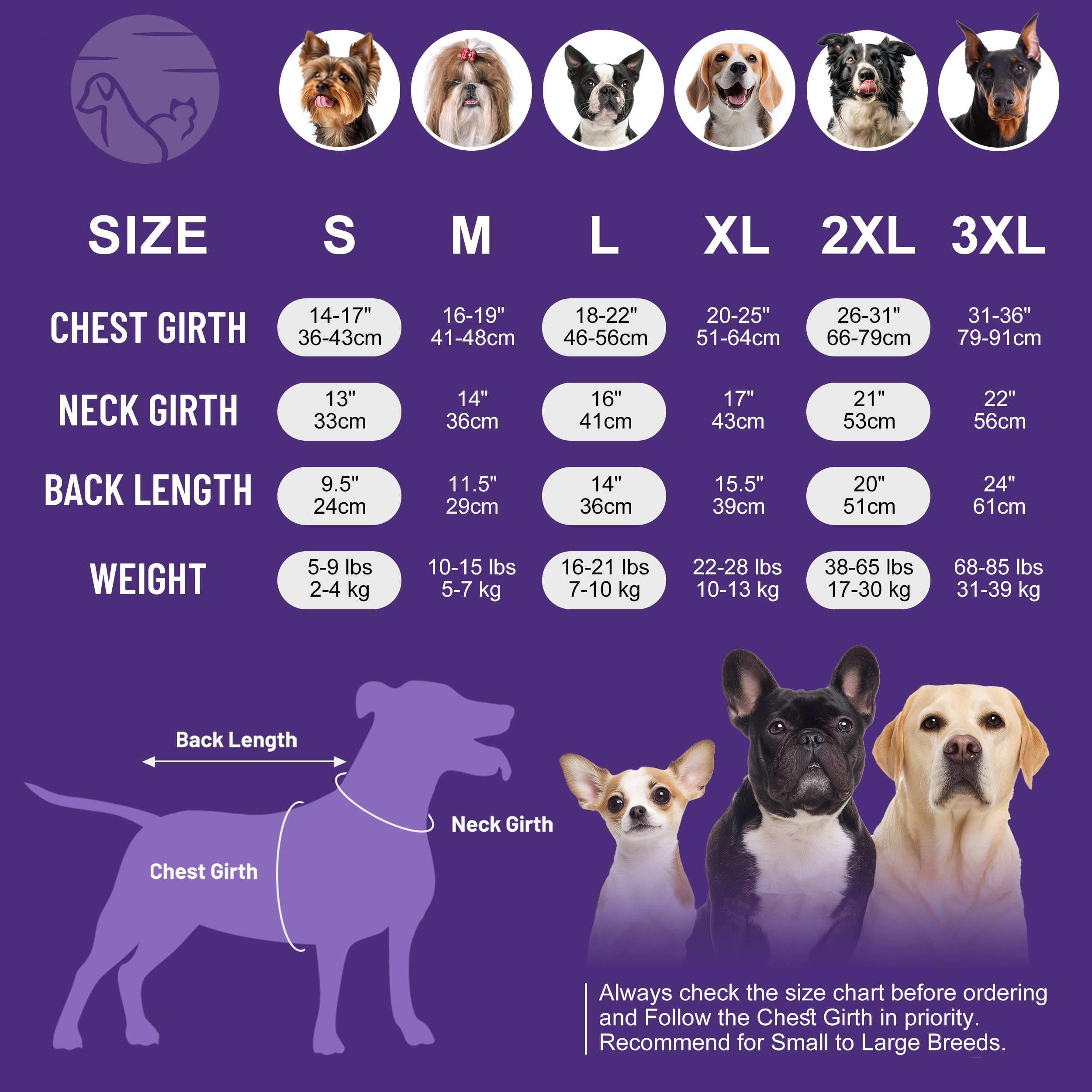 cyeollo 2xl dog coat sherpa back view shows reversible fabric options