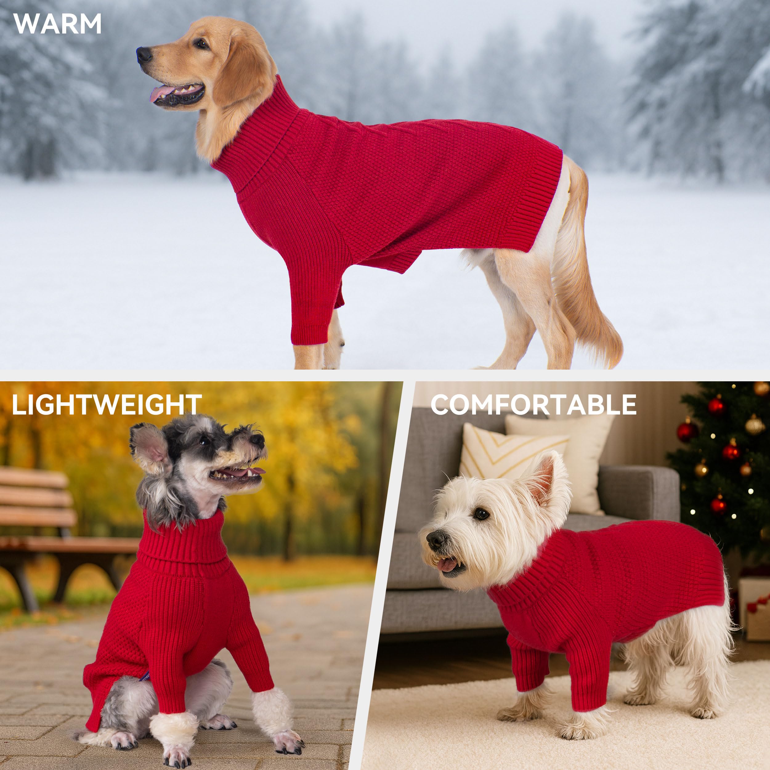 cyeollo sweater sleeve detail demonstrates full coverage without limiting movement