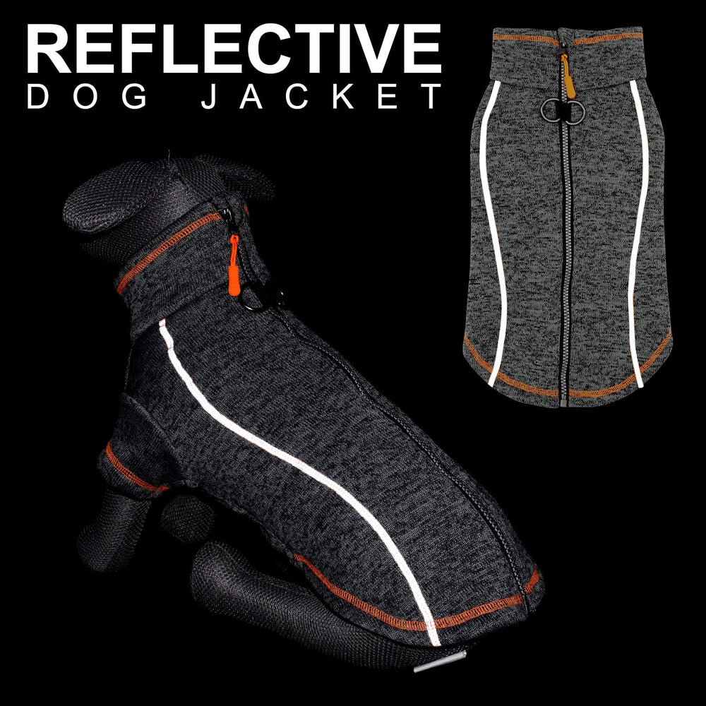cyeollo dog sweater coat lightweight design stays comfortable during walks.