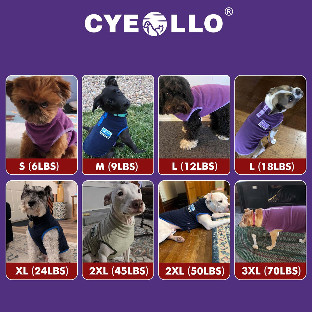 cyeollo fleece dog sweater daily-wear suitable for everyday outings and snuggly indoor time