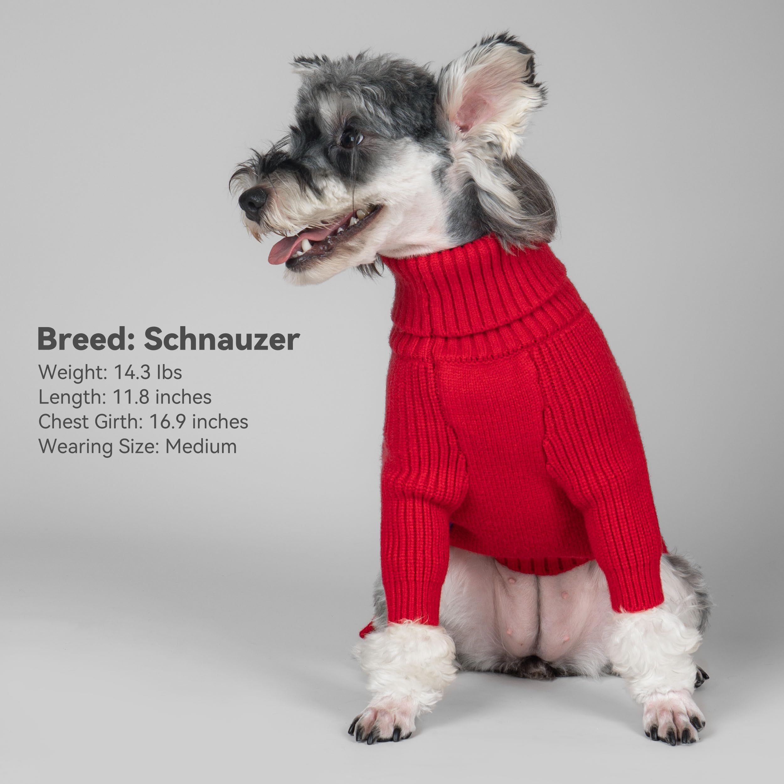 cyeollo soft-knit dog sweater closeup conveys gentle texture for indoor comfort