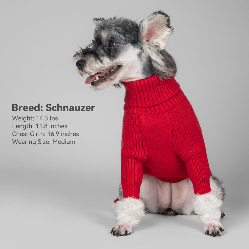 cyeollo soft-knit dog sweater closeup conveys gentle texture for indoor comfort