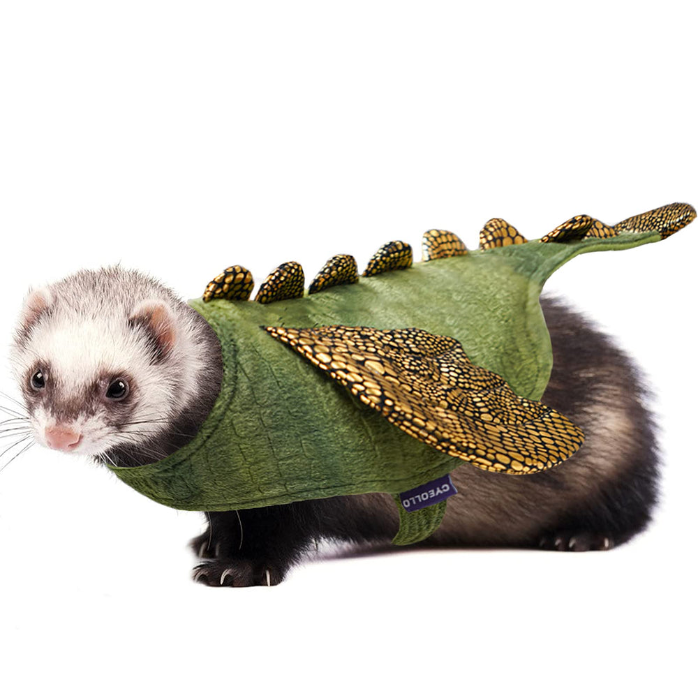 Cyeollo warm, cozy fabric keeps tiny pets comfortable in cool weather.