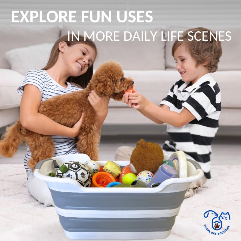 CYGNE dog bath tub durable PP-TPR construction for longevity.